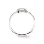 Ring 750/18 K White Gold with Diamonds 0.04 ct H/si - RO7WG