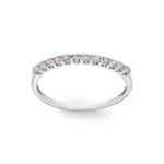 Bague or gris 750/18 ct avec diamants 0.25 ct H/si - RI-69264-WG