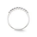 Ring 750/18 K White Gold with Diamonds 0.33 ct H/si - RI-71481-WG