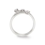 Bague or gris 750/18 ct avec diamants 0.50 ct H/si - RI-69574-WG