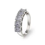 Damenring 750/18 K Weissgold mit Diamanten 0.66 ct H/si by CHRISTIAN