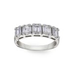 Damenring 750/18 K Weissgold mit Diamanten 0.66 ct H/si by CHRISTIAN - SO-100966-WG