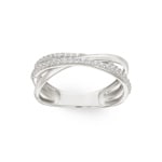 Ring 750/18 K Weissgold Fantasie mit Zirkonia - 08SA769GZ