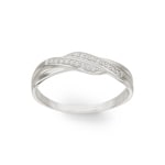 Ring 750/18 K Weissgold Fantasie mit Zirkonia - 1.3078.Z1