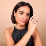 Ring 750/18 K Weissgold Fantasie mit Zirkonia - 1.7073.Z1