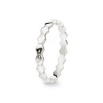 Ring 750/18 K White Gold