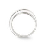 Damenring 925 Silber rhodiniert - 317009