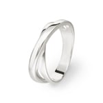 Damenring 925 Silber rhodiniert - 317009