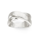 Damenring 925 Silber rhodiniert - 337371