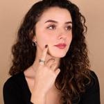 Ring 925 Silver rhodium-plated - 337374