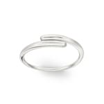 Damenring 925 Silber rhodiniert - 337690