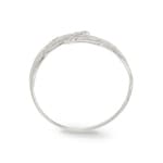 Ring 925 Silver rhodium-plated Feather - 307174