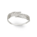 Ring 925 Silver rhodium-plated Feather - 307174