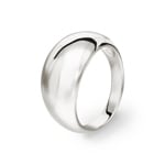 Damenring 925 Silber rhodiniert, galvanisiert M