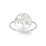 Ring 925 Silver rhodium-plated Tree of Life - 337684