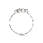 Ring 925 Silver rhodium-plated Cross with Cubic Zirconia - 307972.1