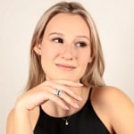 Ring 925 Silver rhodium-plated with Cubic Zirconia - 337019