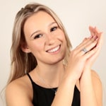 Damenring 925 Silber rhodiniert mit Zirkonia rund - ASRA134Z