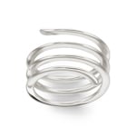 Ring 925 Silber rhodiniert Spirale - 307278