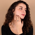 Ring 925 Silber rhodiniert Zweig - 337736