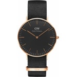 Daniel Wellington Classic Black Cornwall Lady Ø 36mm