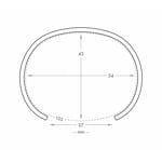 Daniel Wellington Classic Cuff Small - DW00400004