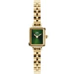 Daniel Wellington Quadro Mini Arch 3-link Emerald Sunray Gold