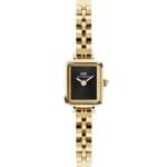 Daniel Wellington Quadro Mini Arch 3-link Onyx Sunray Gold