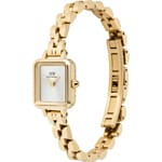 Daniel Wellington Quadro Mini Arch 3-link White Sunray Gold - DW00100850