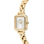 Daniel Wellington Quadro Mini Arch 3-link White Sunray Gold - DW00100850