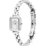 Daniel Wellington Quadro Mini Arch 3-link White Sunray Silver - DW00100844