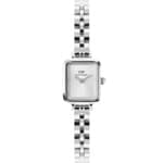 Daniel Wellington Quadro Mini Arch 3-link White Sunray Silver