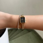 Daniel Wellington Quadro Mini Evergold Onyx - DW00100652