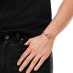 Diesel Bracelet D Logo Bicolore - DX1686931