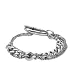 Diesel Bracelet Oval D Logo - DX1550040
