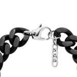 Diesel Armband Oval D Logo Schwarz - DX1611931