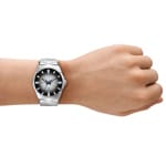 Diesel D-Sruptor Silbrig / Schwarz - DZ2224