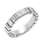 Diesel Ring Steel Font  - DX1591040