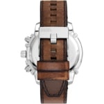 Diesel Griffed Chronograph Leather Brown / Blue - DZ4656