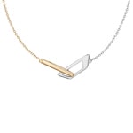 Diesel Collier D Logo Bicolore