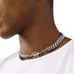 Diesel Necklace Oval D Logo - DX1549040