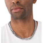 Diesel Necklace Steel D-Logo - DX1433040