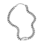 Diesel Necklace Steel D-Logo - DX1433040