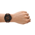 Diesel Mega Chief Slim Chronograph 48mm Braun / Schwarz - DZ4692