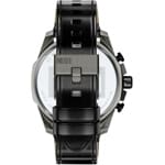 Diesel Mega Chief Slim Chronographe 48mm Noir & Gris / Rouge - DZ4714