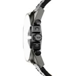 Diesel Mega Chief Slim Chronographe 48mm Noir & Gris / Rouge - DZ4714