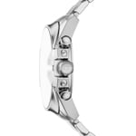 Diesel Mega Chief Slim Chronographe 48mm Argenté / Bleu - DZ4721