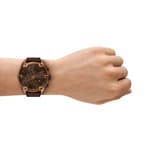 Diesel Spiked Chronographe Brun - DZ4698