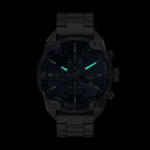 Diesel Spiked Chronographe Gris / Bleu - DZ4724