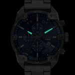 Diesel Spiked Chronographe Gris / Bleu - DZ4724
